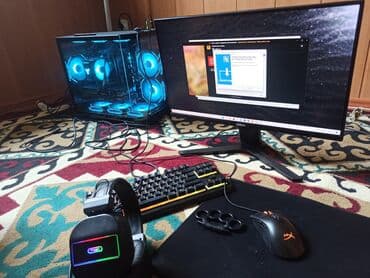 микрофоны: Компьютер, ядер - 8, ОЗУ 16 ГБ, Игровой, Б/у, AMD Ry zen 9 Pro, AMD Radeon RX 5700 XT, HDD + SSD — 2