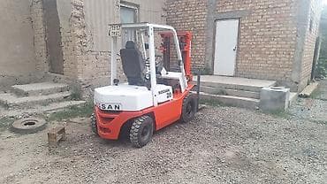 Погрузчик, Nissan, Колесный, Вилочный — 6