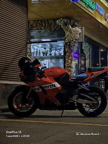 Мототехника: Спортбайк Honda, 600 куб. см, Бензин, Колдонулган — 2