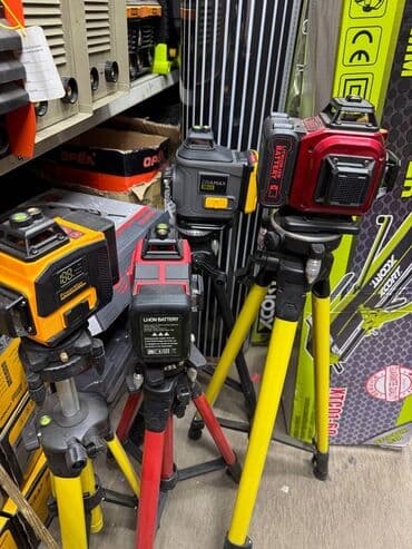 заряд акумулятора: Лазерный уровень фирмы: DWT 5д в комплекте: два аккумулятора и — 6