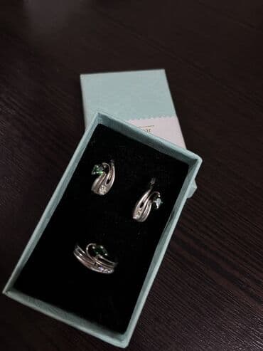 свадебные платья оптом бишкек: Серебряные серьги, Проба 925, Женские, Б/у — 2