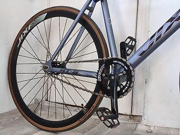 fixed gear: Шоссейный велосипед, Рама M (156 - 178 см), Б/у — 6