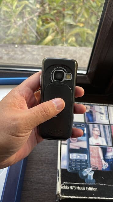 простые телефоны: Nokia N73, Б/у, < 2 ГБ, цвет - Черный, 1 SIM — 7