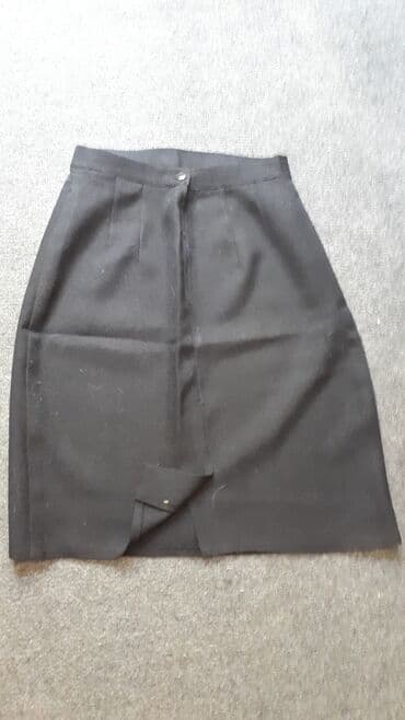 офисная юбка: Юбка(супер) черная классика офисный вариант,на стройную,талия — 2