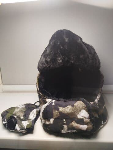 маска раптора: Зимняя маска-шарф с защитой лица и шеи, камуфляж.Размер one size — 5