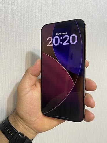 IPhone 16 Pro Max, Б/у, 256 ГБ, Natural Titanium, Кабель, 87 % — 2