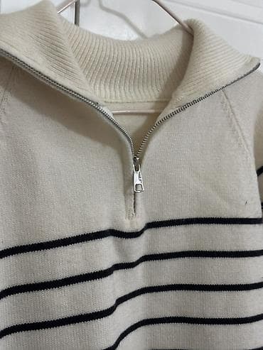 Личные вещи: Кофта, С молнией на воротнике, Осень-весна, S — 4