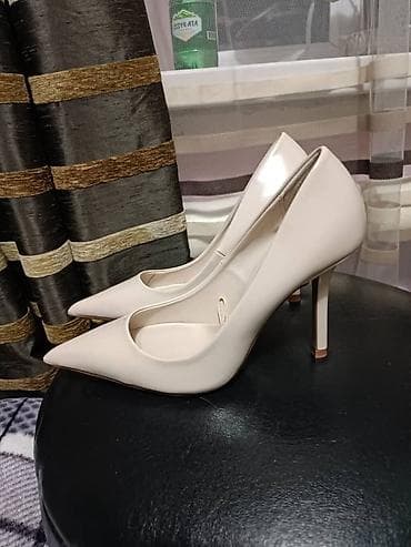 zara обувь: Туфли, 36, Zara, Новый, цвет - Бежевый, Самовывоз, Платная доставка — 2