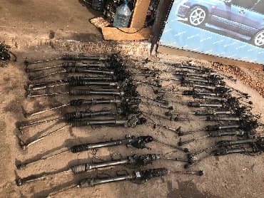 runx alex: Руль рейкасы Subaru 2002 г., Колдонулган, Оригинал, Жапония — 3