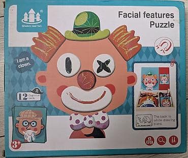 alcatel pop 2: Детская магнитная игра «Facial features Puzzle» (Wisdom cool fort) - — 2