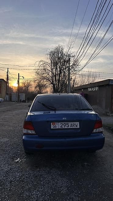 Hyundai: Hyundai Accent: 2000 г., 1.3 л, Механика, Бензин, Седан — 5