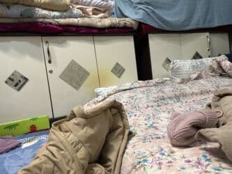 спальный гарнитур в бишкеке фото и цены: Спальный гарнитур, Б/у, Двуспальная кровать, Комод, Шкаф, Самовывоз, цвет - Бежевый — 5