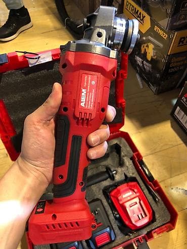 Новый, Аккумуляторные, 125 мм, 10000 об/мин