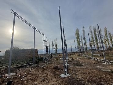 Навесы, Ангары Арки,Полу аркиодно скатны навесы сварочны работы