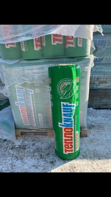 изоляционные материалы: Теплоизоляция ТеплоKNAUF – это рулонный материал из минеральной ваты — 1