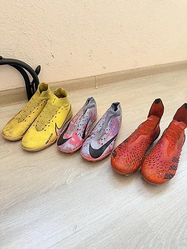 футбольный кеды: Футбольные бутсы по 500сом каждый!!! 1) Nike Mercurial Vapor/Zoom – — 1