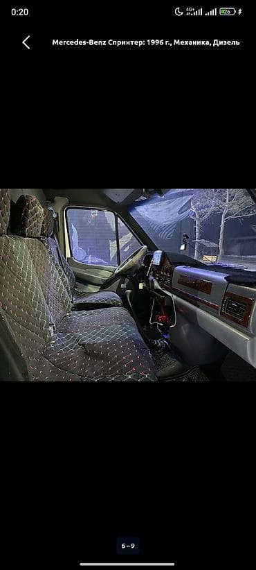 sprinter 2 2: Mercedes-Benz Спринтер: 1996 г., 2.9 л, Ручные, Дизель, Бус — 8