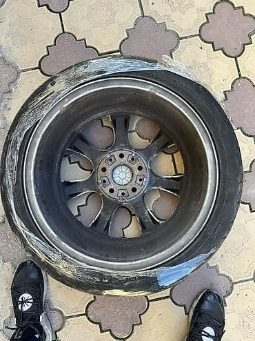 Диски: Железные Диски R 18 BMW, 1 шт, отверстий - 5, Б/у — 2