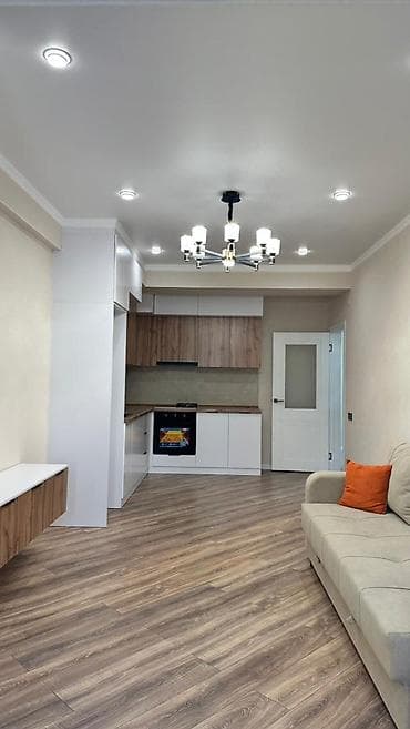 бишкеке квартира: 2 комнаты, 55 м², Элитка, 6 этаж, Дизайнерский ремонт — 3