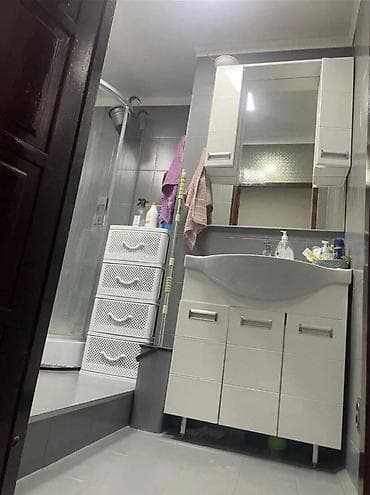 Кыймылсыз мүлк: 3 бөлмө, 64 м², 6-мкр 104-серия, 1 кабат, Косметикалык оңдоо — 3