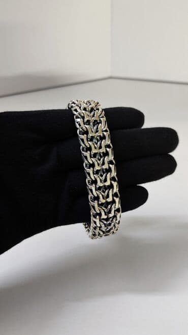 красная нить с золотом 585: Браслет, Проба 925, Мужские, Новый — 3