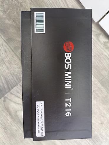 Магнитолы: Мультимедийная автомагнитола BOS‑MINI T216 - Экран 11.5", QLED — 2