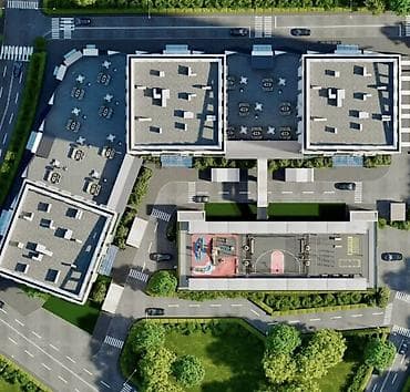 emark residens: 2 комнаты, 47 м², Элитка, 10 этаж, Готовая ПСО (под самоотделку) — 3