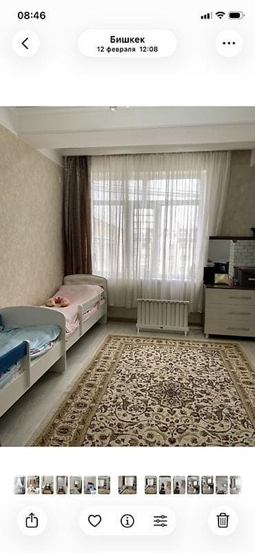 kant flat: 2 комнаты, 54 м², Индивидуалка, 9 этаж, Евроремонт — 4