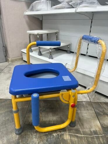 функциональная кровать для лежачих больных: Кресло-туалет (детский) - Назначение: удобное санитарное кресло для — 3