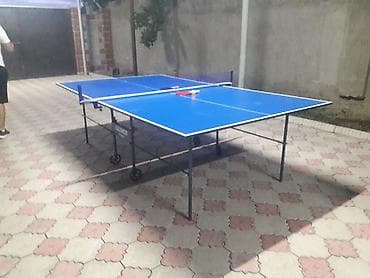 диски спортсмен: Теннисный стол Россия. модель олимпик. на колёсиках. Новая — 1