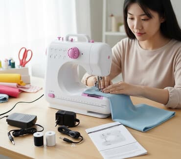 оберлок питинитка: Компактная портативная многофункциональная мини швейная машина для — 1