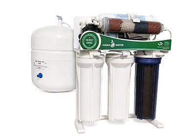 фикус бишкек: Ичүүчү суу үчүн чыпка, Акылуу орнотуу, Бактын көлөмү: 10 литр, Фильтрация түрү: Осмос системасы, Бренд: Clean water — 1