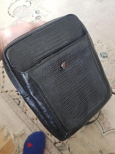 Чатырлар: Мужская сумка через плечо BUTUN - Материал: гладкая экокожа с — 1