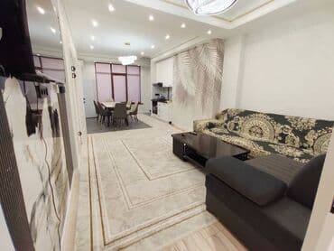 суточный квартира бишкек парк: 2 комнаты, Душевая кабина, Постельное белье, Кондиционер — 2