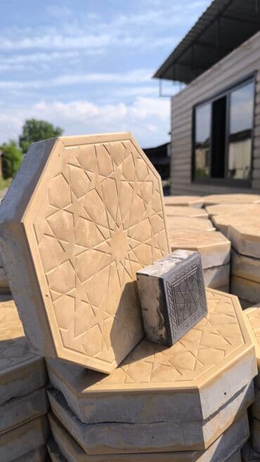 колцо бетон: Тротуарный бордюр, Бетонный, Другие особенности, 1000 — 18