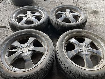 шина с дисками: Колеса в сборе R 22 — 1