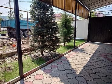 уличные навесы: Навес, Двускатный, Металл, Профнастил — 1