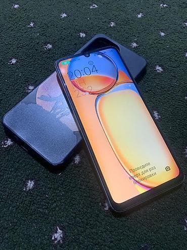 наушники ми: Redmi, Redmi Note 13, Б/у, цвет - Голубой, 2 SIM — 3