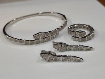 эксклюзивные свадебные пригласительные: Серебряный Набор+ Браслет Серебро 925 пробы Размеры имеются Набор — 3