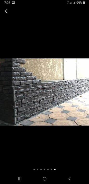 стоимость 1 метра столешницы из искусственного камня бишкек: Фото наши!!!Фасадный искусственный декоративный камень из бетона в — 3