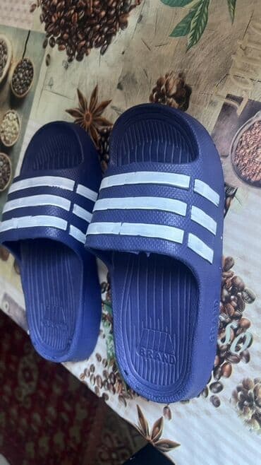 ролик обувь: Босоножки, 32, Adidas, Новый, цвет - Синий — 1