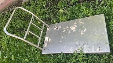 Садово-строительная тачка и тележка, Стальная, Четырехколесная