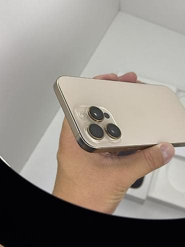 самсунг 8 с: IPhone 16 Pro Max, Б/у, 256 ГБ, Desert Titanium, Коробка, 91 % — 8