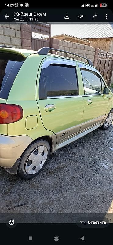 mini kuper: Daewoo Matiz: 2001 г., 0.8 л, Автомат, Бензин, Хэтчбэк — 3