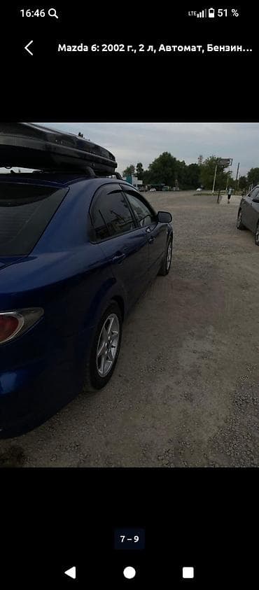 bmw e49: Mazda 6: 2002 г., 2 л, Автомат, Бензин, Седан — 8