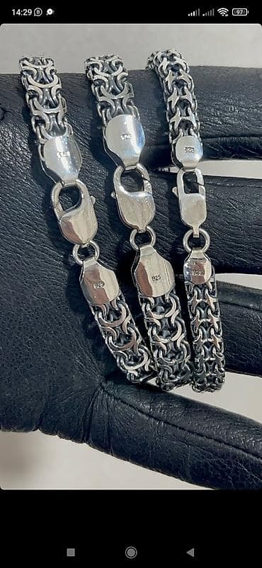 what: Серебряная цепь "Император" вес 120 гр 60 см Ручная работа Серебро 925 — 5