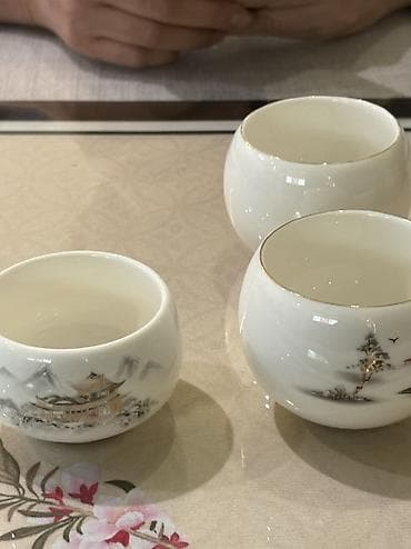 red centr: Оригинал новые фарфор фирменн Китай чайные 6 шт д/я специй приправ — 1