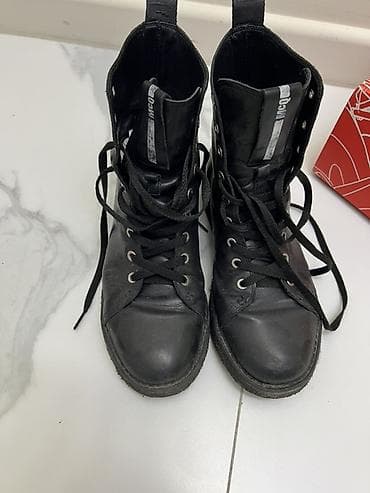 Ботинки: Мужские ботинки, 41, Alexander McQueen, Б/у, цвет - Черный, Самовывоз, Платная доставка — 2