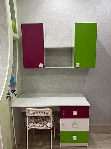 мебельные цеха: Продаю комплект 2 односпальные детские кровати и учебный стол с — 6