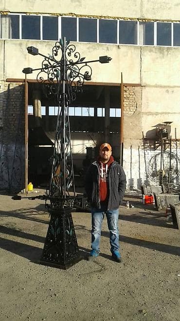 кухонные гарнитуры б: Навес, Арочный, Металл, Поликарбонат, Установка — 3